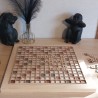 Scrabble Deluxe en marqueterie