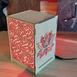 Lampe Cube Zen RGB à poser
