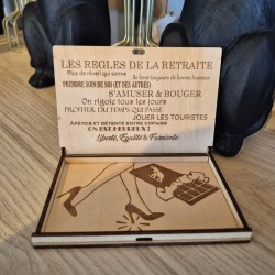 Coffret plat pour billets et vouchers (plusieurs modèles)