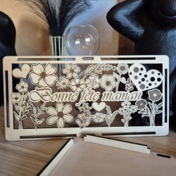 Coffret plat pour billets et vouchers (plusieurs modèles)