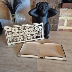 Coffret plat pour billets et vouchers (plusieurs modèles)