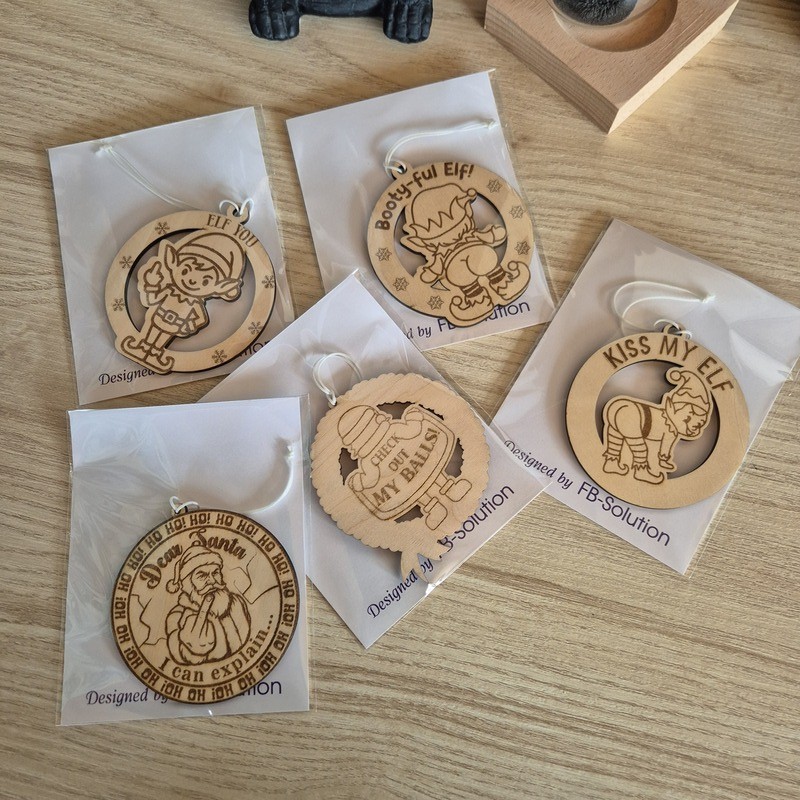 Boules de Noël "Bad Elf"