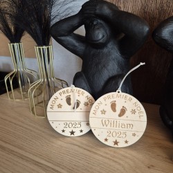 Boules de Noël "Mon premier Noël"