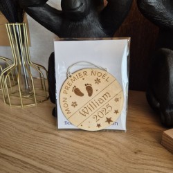 Boules de Noël "Mon premier Noël"