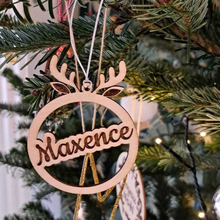 Boules de Noël "Tête de renne"
