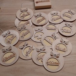 Boules de Noël "Tête de renne"