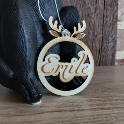 Boules de Noël "Tête de renne"