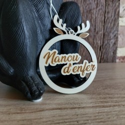 Boules de Noël "Tête de renne"