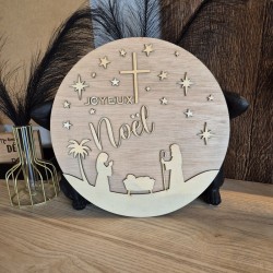 Disque décoratif en relief à suspendre