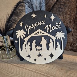 Disque décoratif en relief à suspendre