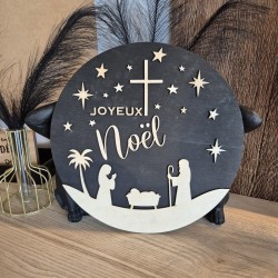 Disque décoratif en relief à suspendre