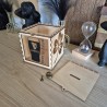 Tirelire cube