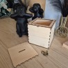 Tirelire cube