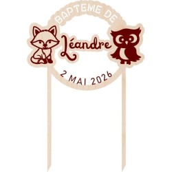 Topper pour gâteau