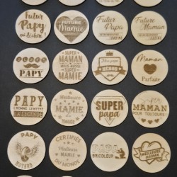 Badge ou magnet diam. 40