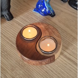 Bougeoir Yin-Yang
